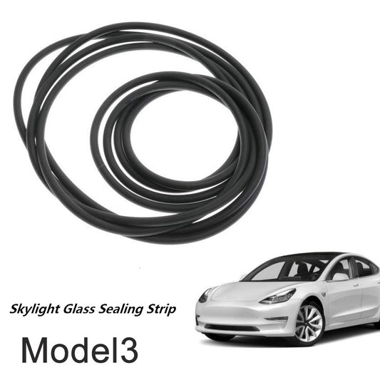 Tesla model3 windshield roof sunroof seal