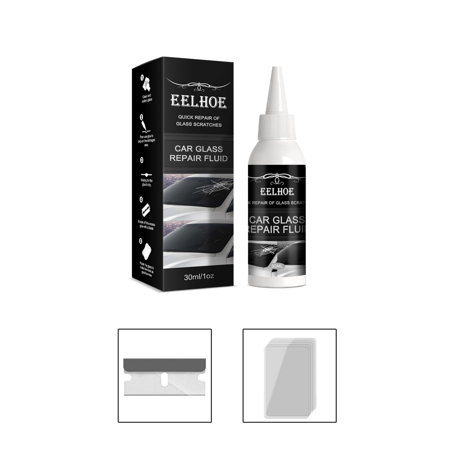 Car Windshield Repair Crack Adhesive