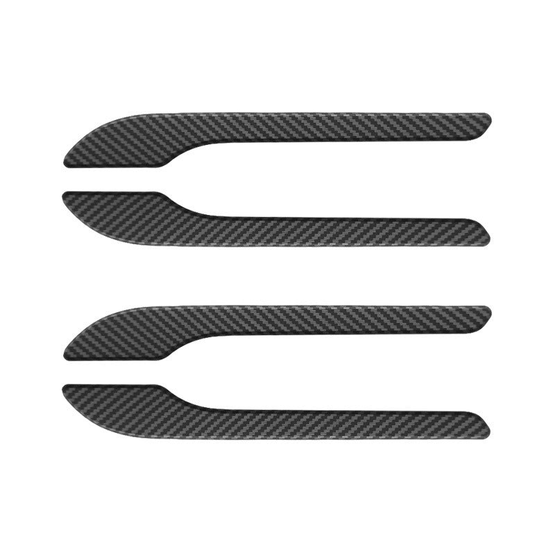 Carbon Fiber Protection Patch For Tesla Model3 Y Door Handle Film