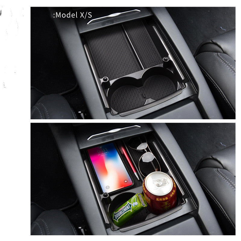 Tesla Model X Center Console Storage Tray